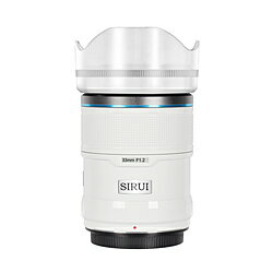 富士FILM - SIRUI オートフォーカスレンズ F1.2 APS-C 33mm X/ホワイト ホワイト 33AS12X-W-JP ［FUJIFILM X /単焦点レンズ］ 33AS12X-W-JP [代引不可]