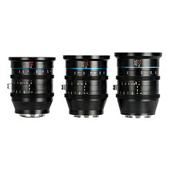 SIRUI マクロ/単焦点シネマレンズ Full Frame 3本セット EF ブラック Jupiter_Set_A-EF-JP ［キヤノンEF /単焦点レンズ］ JUPITER_SET_AEFJP [代引不可]