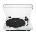 audio-technica(オーディオテクニカ) ワイヤレスターンテーブル ホワイト/シルバー AT-LP70XBTWS(JP) ATLP70XBTWSJP