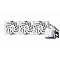 PCCOOLER 水冷CPUクーラー DS360-WH ホワイト 120mmファンx3 [LGA115X/1200/1700/18XX/20XX・AM4/AM5] DS360WH