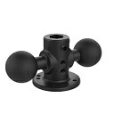RAMMOUNTS AMPSホールラウンドベース ダブルボール 1.5インチボール RAMMOUNTS RAM-217-1U