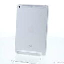 【中古】Apple(アップル) iPad mini 4 32GB シルバー MNWF2J/A docomoロック解除SIMフリー【291-ud】