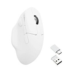 キークロン マウス USB-C＋USB-A対応 M7 (Mac/Windows11対応) ホワイト M7-A3 ［光学式 /有線／無線(ワイヤレス) /6ボタン /Bluetooth・USB］ M7A3