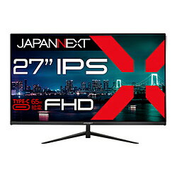 JAPANNEXT USB-C接続 PCモニター JN-IPS27FHD-C65W ［27型 /フルHD(1920×1080) /ワイド /75Hz］ JNIPS27FHDC65W