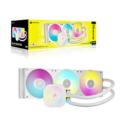 CORSAIR(コルセア) 水冷CPUクーラー 120mmファンx3 [LGA1851/1700・AM5/AM4] iCUE LINK TITAN 360 RX RGB White ホワイト CW-9061021-WW CW9061021WW