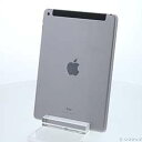 【中古】Apple(アップル) iPad 第5世代 128GB スペースグレイ MP262J/A SoftBankロック解除SIMフリー【291-ud】