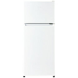 ハイアール 冷蔵庫 直冷式 ホワイト JR-12A(W) ［幅45.2cm /120L /2ドア /右開きタイプ /2024年］ JR12A 【お届け日時指定不可】