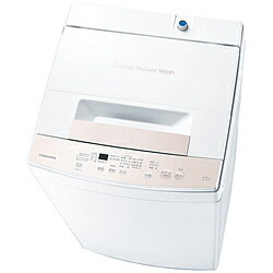 TOSHIBA(東芝) 全自動洗濯機 ピュアホワイト AW-45GA4(W) ［洗濯4.5kg /簡易乾燥(送風機能) /上開き］ AW45GA4W 【お届け日時指定不可】