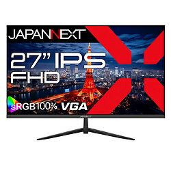 JAPANNEXT PCモニター JN-IPS271FHD ［27型 /フルHD(1920×1080) /ワイド］ JNIPS271FHD