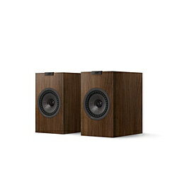 KEF ブックシェルフスピーカー ウォールナット Q1MetaWalnut ［2本］ Q1MetaWalnut