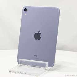 【中古】Apple(アップル) iPad mini 第6世代 256GB パープル MK8K3J/A SIMフリー【291-ud】