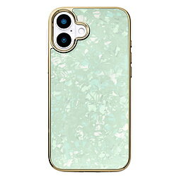 CCCフロンティア Glass Shell Case for iPhone 16 Plus Mint UNICSIP24L0GSMT