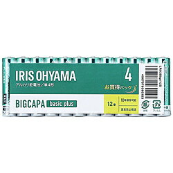 BIGCAPA basic+ �A���J�����d�r �P4�` 12�{�p�b�N LR03Bbp/12S