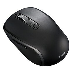 Nakabayashi マウス (Chrome/iPadOS/iOS/Mac/Windows11対応) ブラック MUS-BKF217BK ［BlueLED /無線(ワイヤレス) /5ボタン /Bluetooth］ MUSBKF217BK 