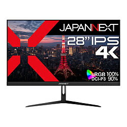 JAPANNEXT PCモニター JN-IPS28U ［28型 /4K(3840×2160） /ワイド /75Hz］ JNIPS28U