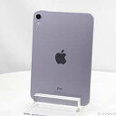 【中古】Apple(アップル) iPad mini 第6世代 256GB パープル MK8K3J/A docomoロック解除SIMフリー【291-ud】