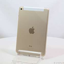 【中古】Apple(アップル) iPad mini 4 16GB ゴールド MK712J/A auロック解除SIMフリー【291-ud】