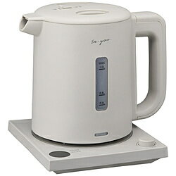 ドウシシャ 白湯専科電気ケトル グレー EKZ-102MGY ［1.0L］ EKZ102M