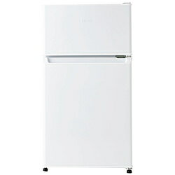 ハイアール 冷蔵庫 ホワイト JR-9A(W) ［幅45.2cm /87L /2ドア /右開きタイプ /2024年］ JR9A 【お届け日時指定不可】