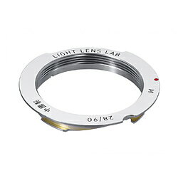 LIGHT LENS LAB L-L39-M 28/90 [マウントアダプター（L-Mリング） レンズ側：ライカL39 ボディ側：ライ..