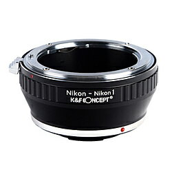 K＆F Concept K＆F Concept レンズマウントアダプター KF-NFN1 （ニコンFマウントレンズ → ニコン1マウ..