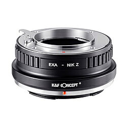 ニコンZシリーズに装着できるK&F ConceptのマウントアダプターK&F Conceptのマウントアダプターを使用することで、ニコンZシリーズのカメラに他社の様々なレンズが装着可能になります。アダプターは質感と耐久性に優れた金属製で、マウント部は高い精度で仕上げています。■特徴・レンズ側に耐久性の高い真鍮製マウントパーツを採用■仕様・対応カメラマウント：ニコンZ・対応レンズマウント：エキザクタマウントレンズニコンZシリーズに装着できるK&F Conceptのマウントアダプター
