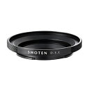 SHOTEN SHOTEN マウントアダプター D-SE Dマウントレンズ → ソニーEマウント変換 D-SE DSE