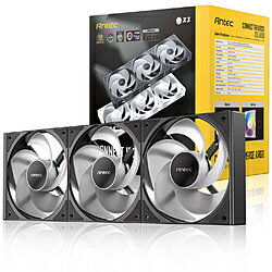 ANTEC ケースファンx3 [120mm /1800RPM] Connect 120 Reverse ARGB ブラック C120R ARGB_3PK C120RARGB..