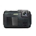 高橋国際商事 Bluemake 防水コンパクトデジタルカメラ ブラック TT-WD1300B TTWD1300B