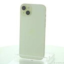 【中古】Apple(アップル) iPhone15 Plus 256GB イエロー MU0J3J/A SIMフリー【291-ud】