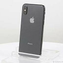 【中古】Apple(アップル) iPhoneXS 64GB スペースグレイ MTAW2J/A SIMフリー【291-ud】