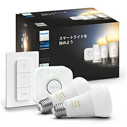 Philips hue �z���C�g�O���f�[�V���� �X�^�[�^�[�Z�b�g PHWA2DS