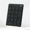 【中古】Microsoft(マイクロソフト) Number Pad マットブラック 23O-00002【291-ud】