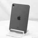 【中古】Apple(アップル) iPad mini 第6世代 64GB スペースグレイ MK7M3J/A Wi-Fi【291-ud】