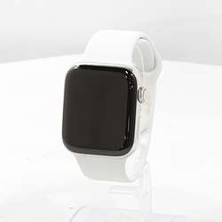 【中古】Apple(アップル) Apple Watch Series 4 GPS + Cellular 44mm ステンレススチールケース ホワイトスポーツバンド【291-ud】 【中古】Apple(アップル) Apple Watch Series 4 GPS + Cellular 44mm ステンレススチールケース ホワイトスポーツバンド【291-ud】