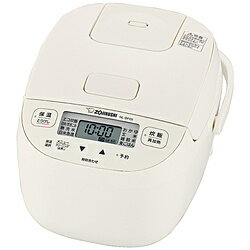 ZOJIRUSHI(象印マホービン) マイコン炊飯ジャー 極め炊き ソフトホワイト NL-BF05 ［3合 /マイコン］ NLBF05