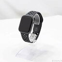 【中古】Apple(アップル) Apple Watch Series 4 Nike+ GPS 44mm スペースグレイアルミニウムケース アンスラサイト/ブラッ...