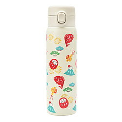 サンフレイム ワンプッシュステンレス水筒 480ml だるま WB002-6 WB0026