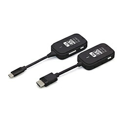 PRINCETON(�ץ�󥹥ȥ�) �̥磻��쥹HDMI�������������å�(USB-C��) SP Cast Pocket 4K (�磻��쥹USB-C to HDMI) �֥�å� SPCASTPOCKET-C1-4KR1 SPCASTPOCKETC14KR1