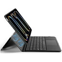 ESR 11インチiPad Pro(M4)用 角度調節可能 横置き縦置き対応 着脱式キーボードケース ESR Ascend Keyboard Case iPad...