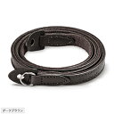 CAMIN cam-in (カムイン) カメラストラップ リング式 イタリアンレザーCS197シリーズ (ダークブラウン) (93cm) CAM2102