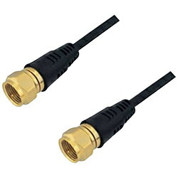 Rakuten - イチネンTASCO 3m 4K8K対応 テレビ接続ケーブル FF型接続ケーブル 両端F型コネクター 2C 1本 TA877FF2-3M TA877FF23M