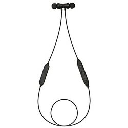 クオリティトラストジャパン ブルートゥースイヤホン カナル型 PLAYFUL ブラック QB-081CBK ［ネックバンド /Bluetooth対応］ QB081CBK