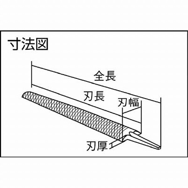 ツボサン HA350-02 ツボサン 鉄工ヤスリ 350mm 半丸 中目 HA35002