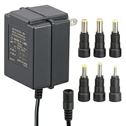オーム電機 電源アダプター 6V 0.5A AudioComm AV-DR6005N AVDR6005N