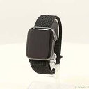 【中古】Apple(アップル) Apple Watch Series 4 Nike+ GPS 40mm スペースグレイアルミニウムケース ブラックNikeスポー...