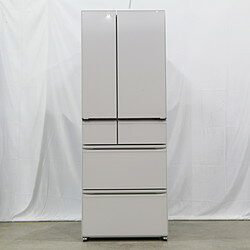 【中古】MITSUBISHI(三菱) 〔中古品〕 冷蔵庫 WZシリーズ グランドリネンホワイト MR-WZ61K-W ［幅68.5cm ／608L ／6ドア ／観音開きタイプ ／2024年］【291-ud】