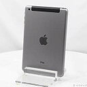 【中古】Apple(アップル) iPad mini 2 16GB スペースグレイ ME800J/A SoftBank【291-ud】