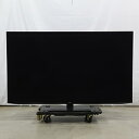 【中古】SHARP(シャープ) 〔展示品〕 有機ELテレビ AQUOS ブラック 4T-C65GS1 [65V型 /Bluetooth対応 /4K対応 /BS・...