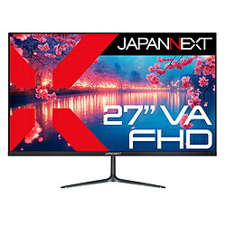 JAPANNEXT PCモニター JN-V27FHD ［27型 /フルHD(1920×1080) /ワイド］ JNV27FHD